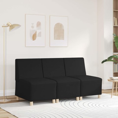 Sofa Fotel Czarny 55 cm Skóra ekologiczna Lumarko!