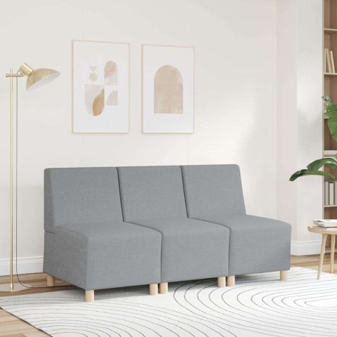 Sofa Fotel Jasnoszary 55 cm Tkanina Lumarko!