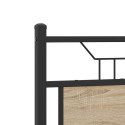 Zagłówek Sonoma Oak 150 cm Drewno i stal konstrukcyjna Lumarko!
