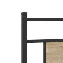 Zagłówek Sonoma Oak 75 cm Drewno i stal konstrukcyjna Lumarko!