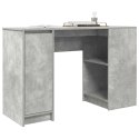 Biurko Beton Szary 120x42x76 cm Drewno klejone Lumarko!