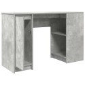 Biurko Beton Szary 120x42x76 cm Drewno klejone Lumarko!