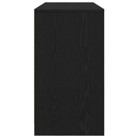 Biurko Czarny Dąb 120x42x76 cm Drewno klejone Lumarko!