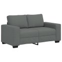 Sofa 2-osobowa Ciemnoszara 120 cm Tkanina Lumarko!