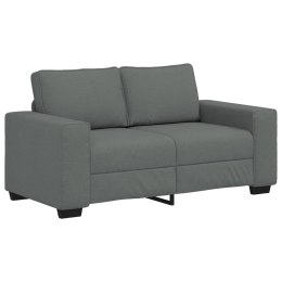 Sofa 2-osobowa Ciemnoszara 120 cm Tkanina Lumarko!