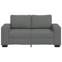 Sofa 2-osobowa Ciemnoszara 120 cm Tkanina Lumarko!