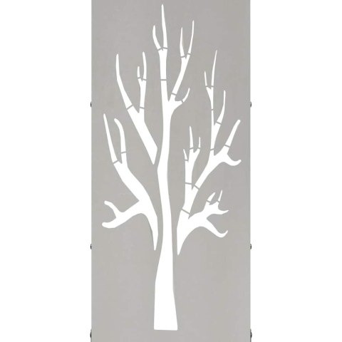 Stojak na drewno opałowe 40x30x80 cm Stal nierdzewna Lumarko!