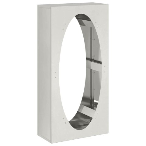 Stojak na drewno opałowe 50x23x100 cm Stal nierdzewna Lumarko!