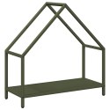 Stojak na drewno opałowe Oliwkowo-zielony 60x25x60 cm Lumarko!