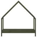 Stojak na drewno opałowe Oliwkowo-zielony 60x25x60 cm Lumarko!