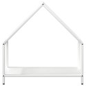 Stojak na drewno opałowe biały 60x25x60 cm Lumarko!