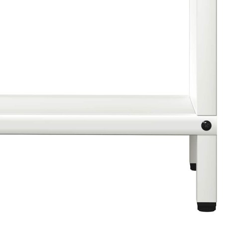 Stojak na drewno opałowe biały 60x25x60 cm Lumarko!