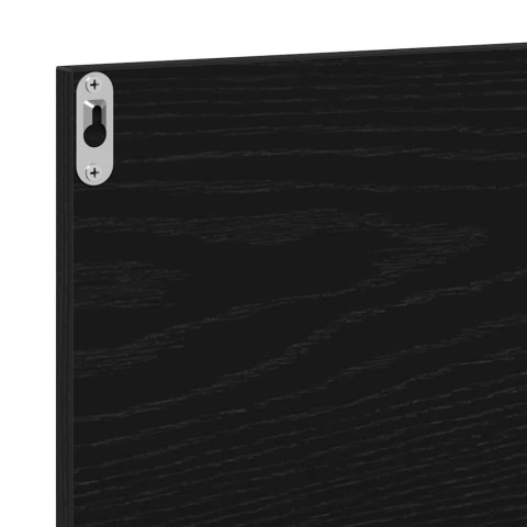 Lustro łazienkowe, czarny dąb, 40x10,5x37 cm Lumarko!