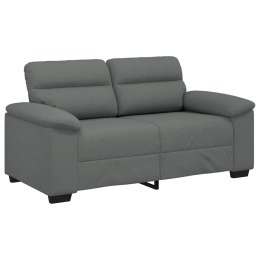 Sofa 2-osobowa Ciemnoszara 120 cm Tkanina Lumarko!