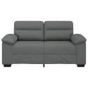 Sofa 2-osobowa Ciemnoszara 120 cm Tkanina Lumarko!