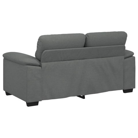 Sofa 2-osobowa Ciemnoszara 120 cm Tkanina Lumarko!