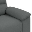 Sofa 2-osobowa Ciemnoszara 120 cm Tkanina Lumarko!