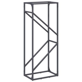 Stojak na drewno opałowe, antracyt, 40x25x100 cm Lumarko!