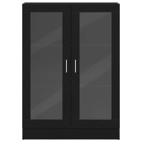 Szafka, czarny dąb, 82,5x30,5x115 cm, materiał drewnopochodny Lumarko!