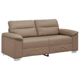 2-osobowa sofa, kolor cappuccino, 140 cm, sztuczna skóra Lumarko!