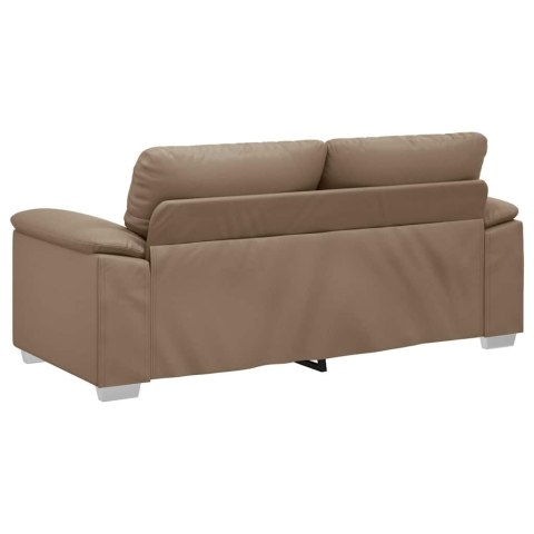 2-osobowa sofa, kolor cappuccino, 140 cm, sztuczna skóra Lumarko!