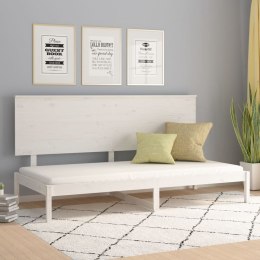 Łóżko dzienne bez materaca, białe, 80x200 cm, drewno sosnowe Lumarko!