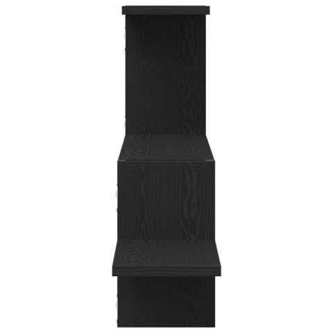 Półka ścienna, czarny dąb, 104x15x49cm, materiał drewnopochodny Lumarko!