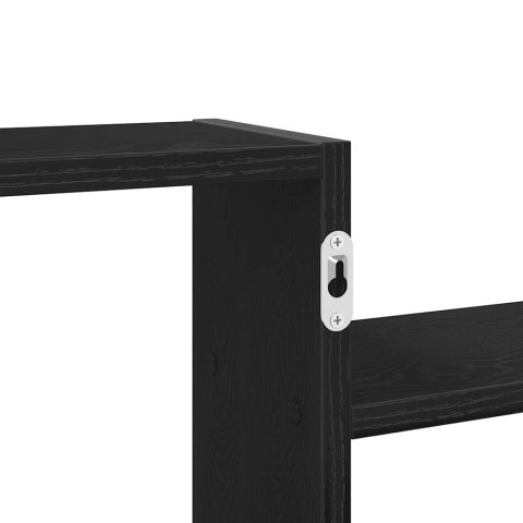 Półka ścienna, czarny dąb, 104x15x49cm, materiał drewnopochodny Lumarko!