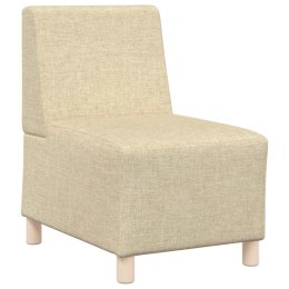 Sofa Fotel Kremowy 55 cm Tkanina Lumarko!
