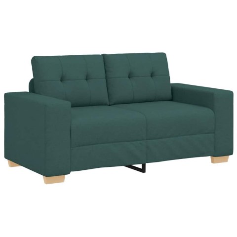 Sofa dwuosobowa, ciemnozielona, 120 cm, tkanina Lumarko!
