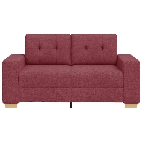 Sofa dwuosobowa, wino czerwone, 120 cm, tkanina Lumarko!