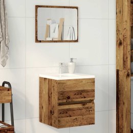Szafka pod umywalkę, stare drewno, 41x38,5x45 cm Lumarko!