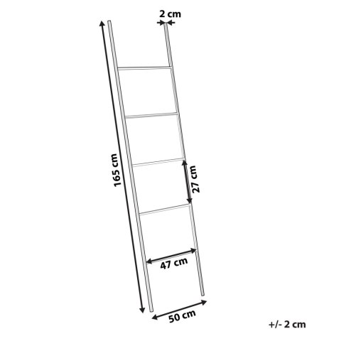Stojak na ręczniki ARIBIBI Metal Biały