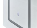 Szafka wisząca łazienkowa z lustrem LED CONDOR 40 cm 60 cm Czarny Lumarko!