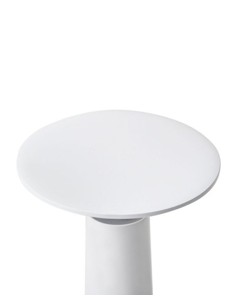 Bezprzewodowa lampa stołowa LED LEVIRA Ze ściemniaczem Metal Biały