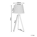 Lampa stołowa BOETICA Rattan Naturalny Lumarko!
