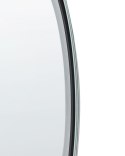 Lustro łazienkowe LED BROGNON 60 cm 60 cm Wbudowany głośnik Bluetooth Srebrny Lumarko!