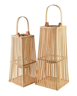 LUCIE NATURAL Lampion 26,5xh57cm Lumarko!
