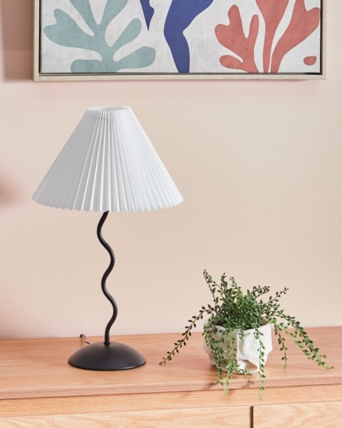 Lampa stołowa JIKAWO Metal Biały