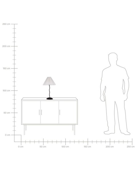 Lampa stołowa JIKAWO Metal Biały