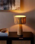 Lampa stołowa WELMEL Plecionka Naturalny Lumarko!