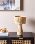 Lampa stołowa WELMEL Plecionka Naturalny Lumarko!
