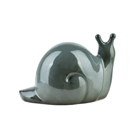 MAVE BLUE Figura ślimak ceramiczny 19x11x11cm Lumarko!