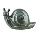 MAVE BLUE Figura ślimak ceramiczny 25x14,5x15cm Lumarko!