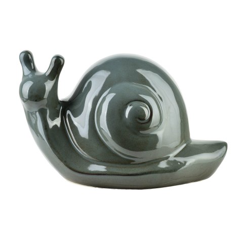 MAVE BLUE Figura ślimak ceramiczny 25x14,5x15cm Lumarko!