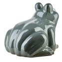 MAVE BLUE Figura żaba ceramiczna 27x26x20,5cm Lumarko!