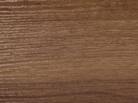 Stolik kawowy z półką szklany ciemne drewno z czarnym WACO