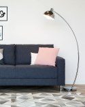 Lampa podłogowa DINTEL Metal Srebrny Lumarko!