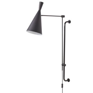 Lampa ścienna MARISA Regulowana Metal Czarny