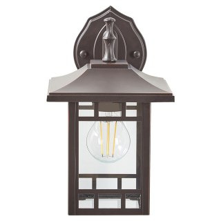 Lampa ścienna ogrodowa HERIOT Czarny